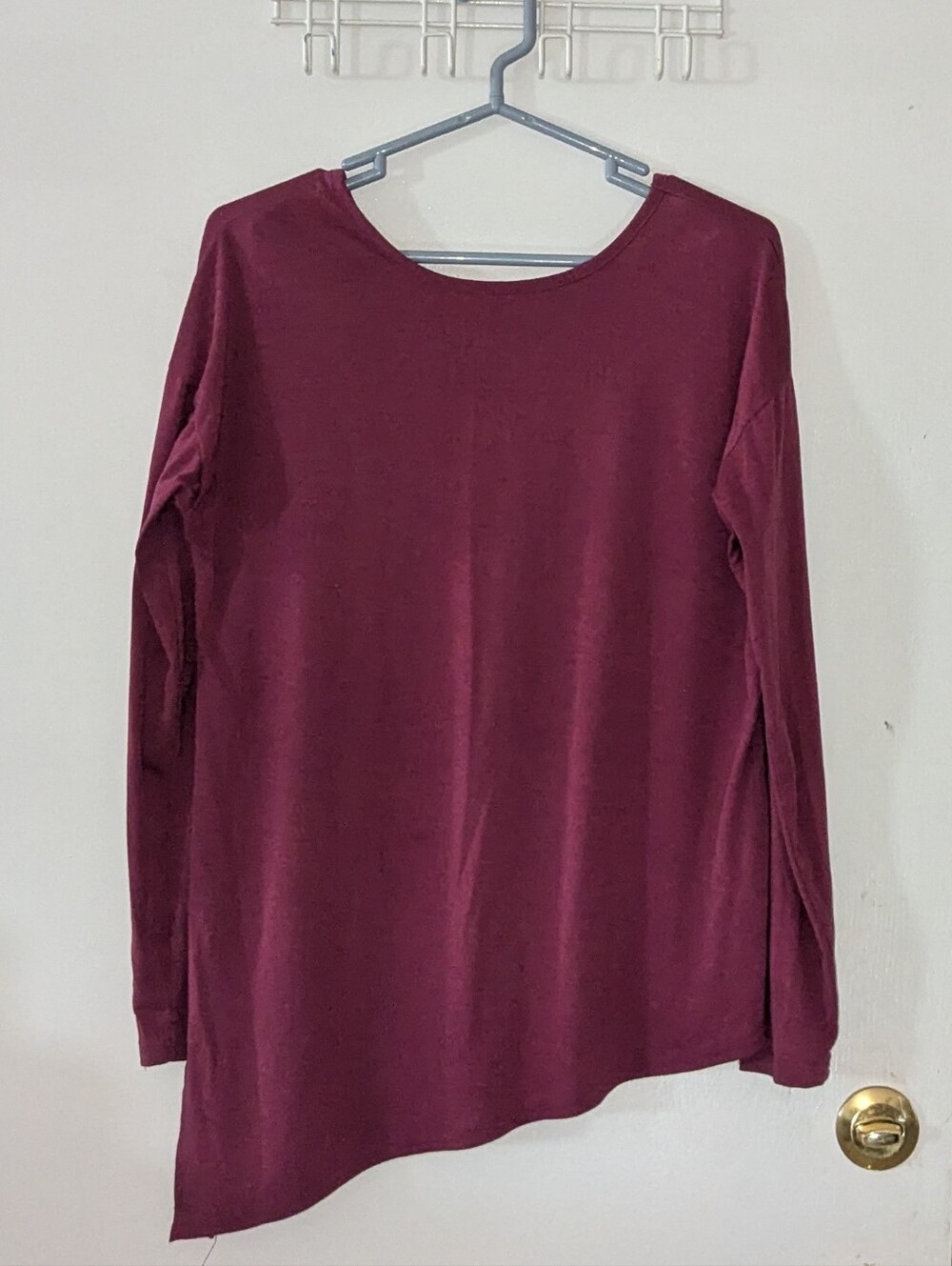 Tek Gear Womens Long Sleeve Asymmetric Tunic Med
